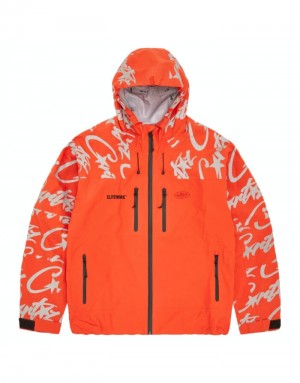 Dámské Bundy Corteiz Elitework Waterproof Shell Bílé CZ | Z6D-1658
