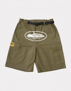 Dámské Cargos Corteiz Alcatraz Cargo Bílé CZ | S1K-6533