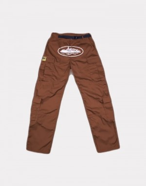 Dámské Cargos Corteiz Guerillaz Cargo Bílé CZ | Z3A-6164