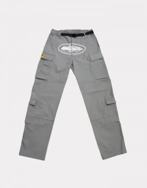 Dámské Cargos Corteiz Guerillaz Stone Cargos Bílé CZ | H3S-0654