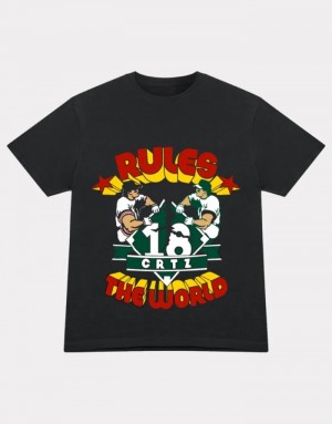 Dámské Tričko Corteiz Rtw Baseball Bílé CZ | W1X-0196