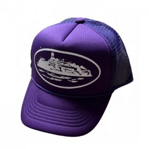 Dámské Čepice Corteiz Alcatraz Trucker Bílé CZ | P0C-7775