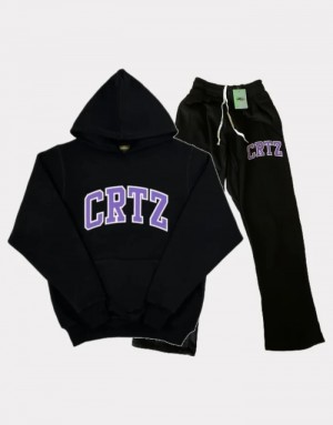 Pánské Tepláky Corteiz Crtz Bílé CZ | E5J-6986
